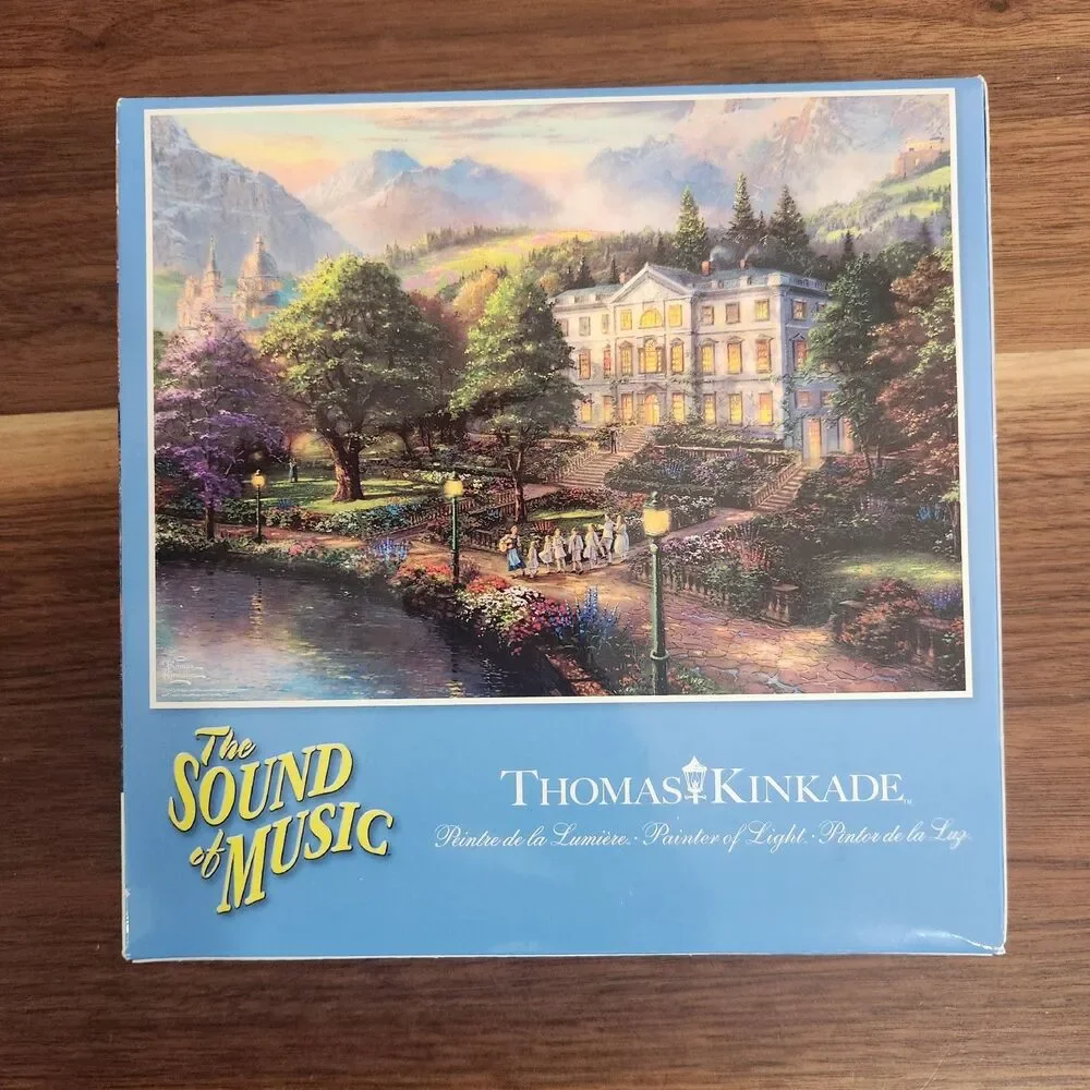 The Sound of Music RARE Thomas Kinkade 1000 Piece Puzzle 27